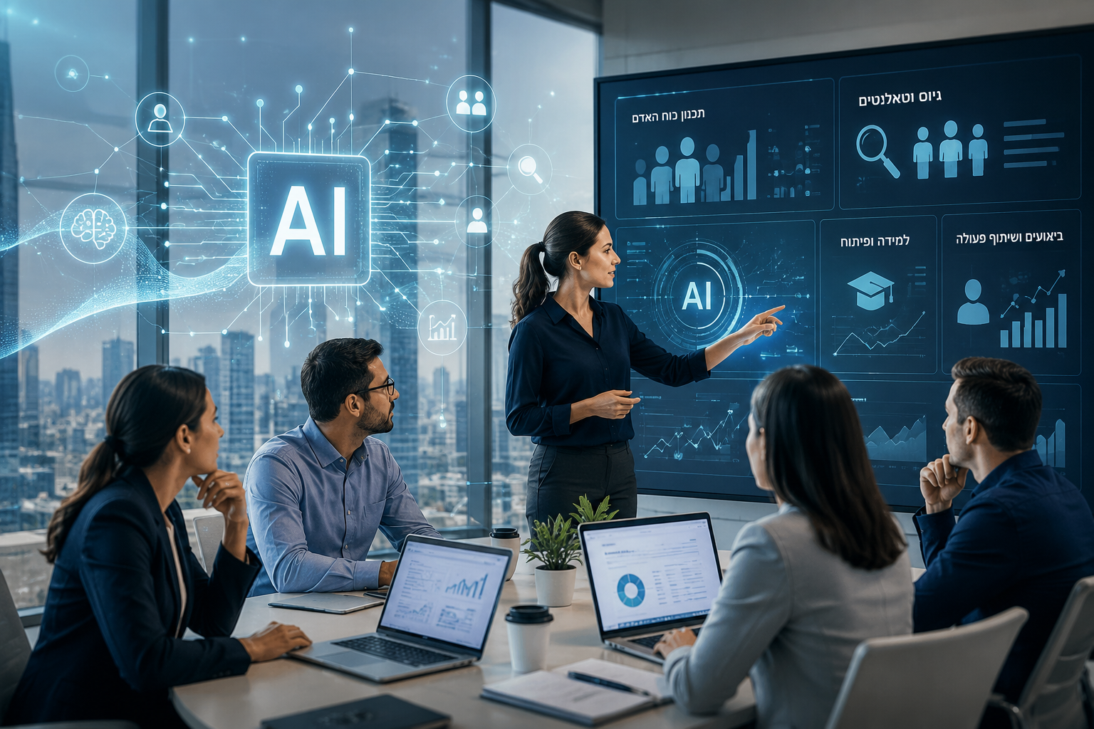 AI בשוק העבודה הישראלי: בין הבטחה למימוש